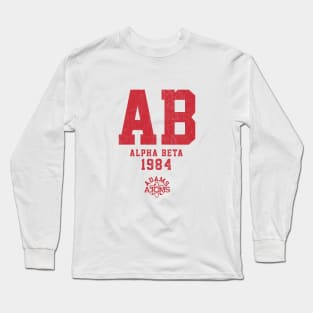Alpha Beta AB - 1984 - vintage frat Revenge of the Nerds Long Sleeve T-Shirt